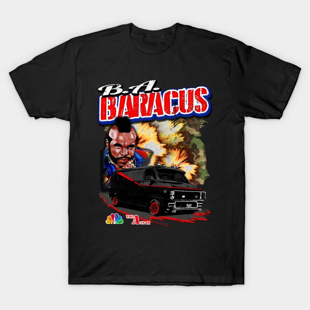 B.A. Baracus T-Shirt by BigOrangeShirtShop